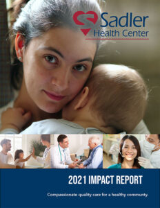 Cover of Sadler 2021 Impact Report