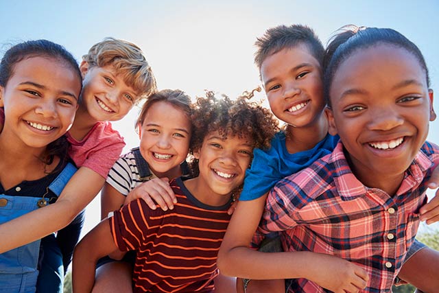 Smiling children